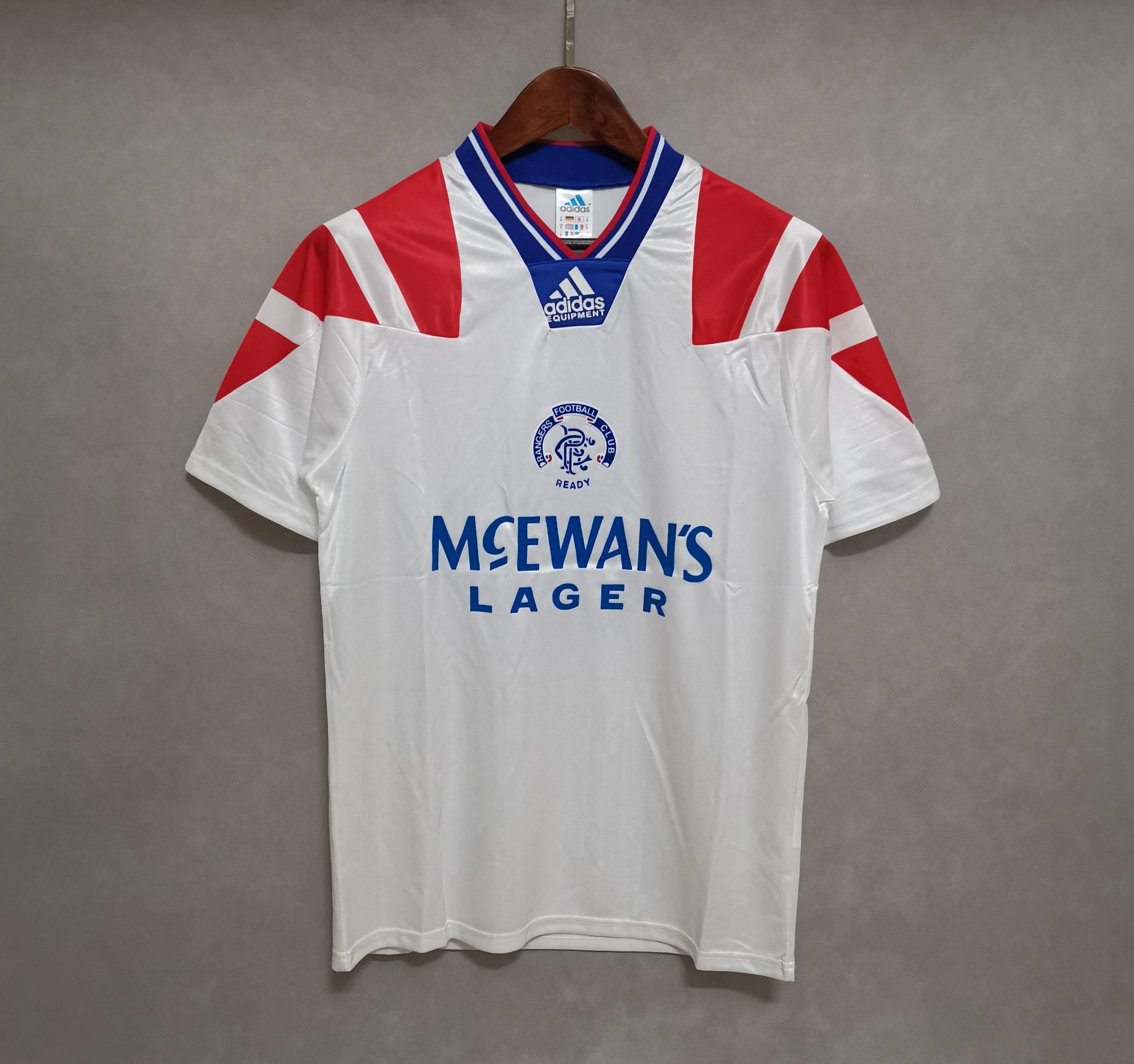RANGERS McCoist AWAY 92/93 (RETRO)
