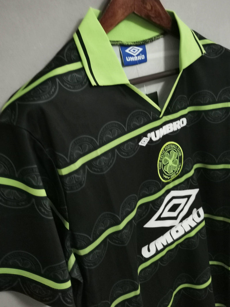 CELTIC AWAY 1998 LARSSON MAN (RETRO)