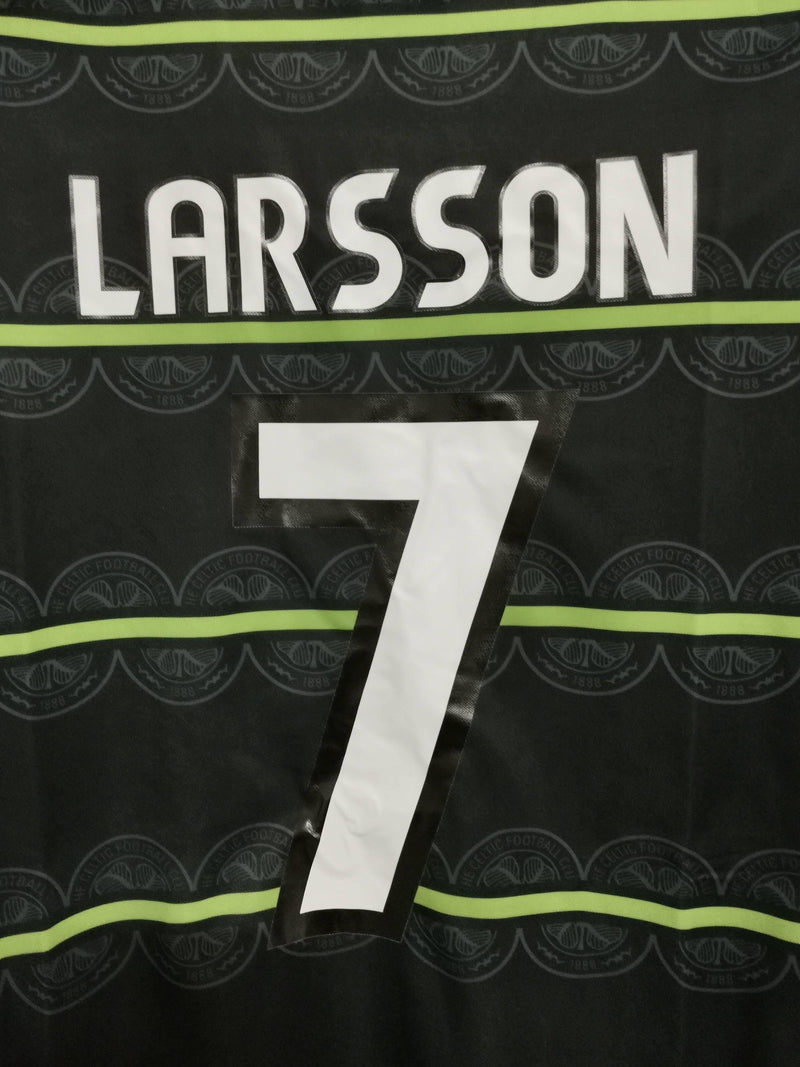 CELTIC AWAY 1998 LARSSON MAN (RETRO)