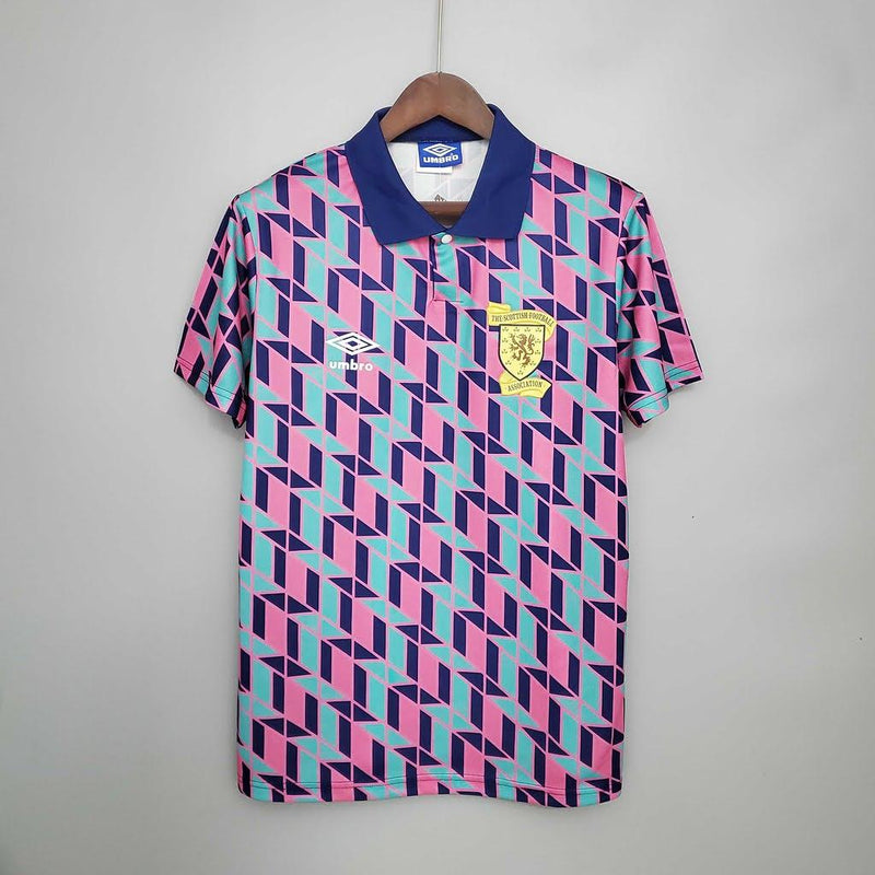 SCOTLAND AWAY 1989 MAN (RETRO)