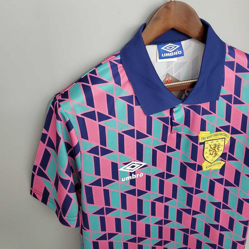 SCOTLAND AWAY 1989 MAN (RETRO)