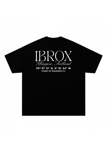 The Rangers FC "Ibrox: Home of Rangers FC" Black (Oversized)