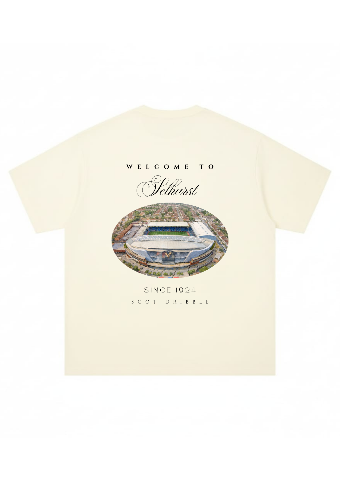 Crystal Palace FC: 'Welcome to Selhurst' Off-White (Oversized)