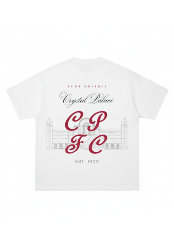 Crystal Palace FC: 'CPFC 1905' White (Oversized)