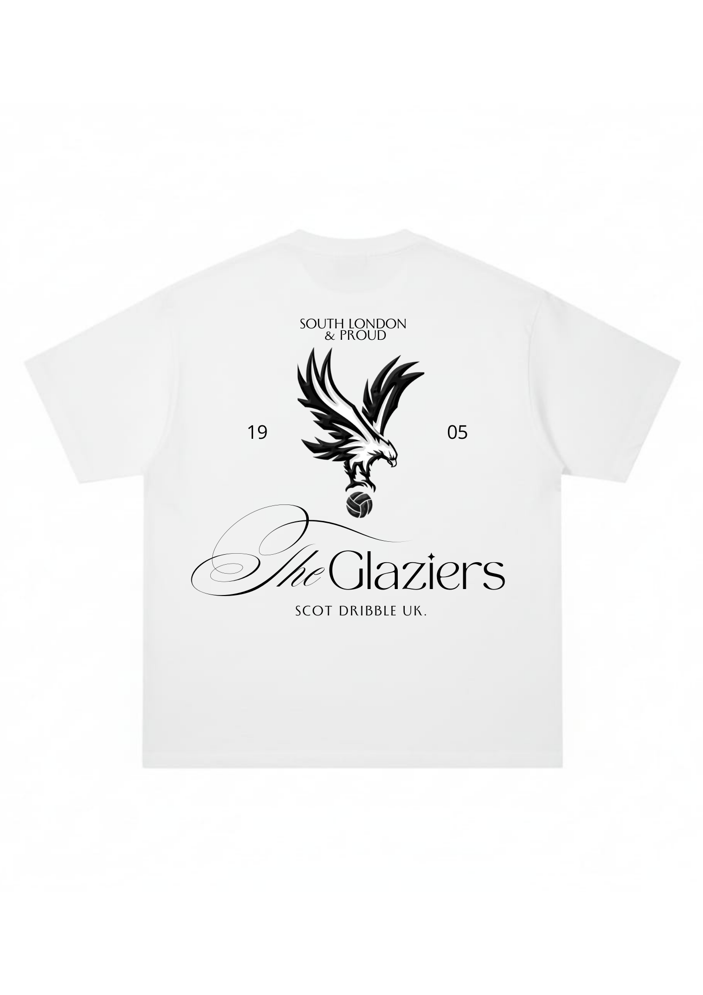 Crystal Palace FC: 'The Glaziers' White (Oversized)