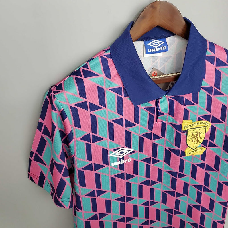 SCOTLAND AWAY 1989 MAN (RETRO)