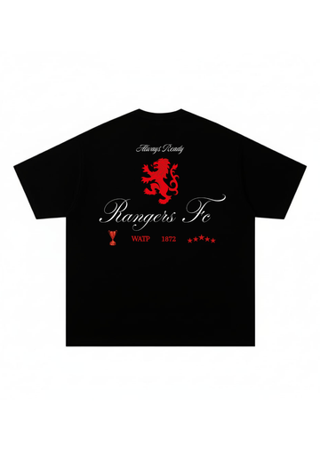The Rangers FC "Always Ready" Black (Oversized)