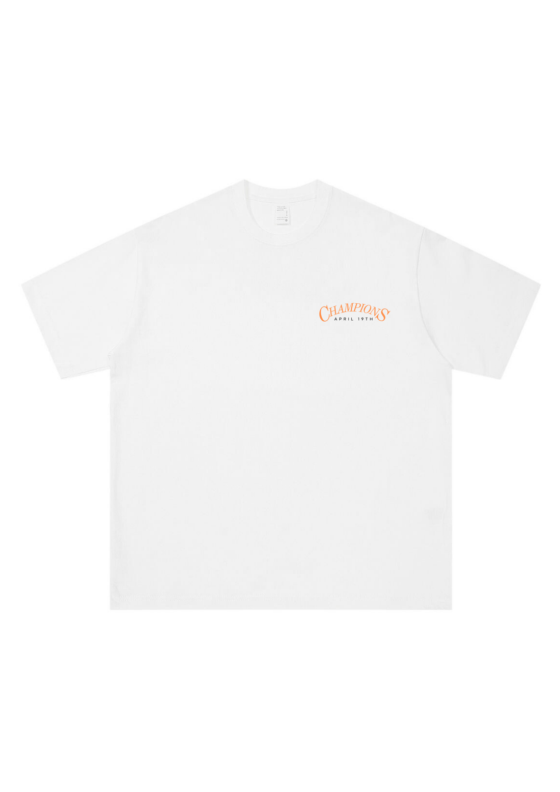 The Rangers FC "Champions: April 19th" White (Oversized)