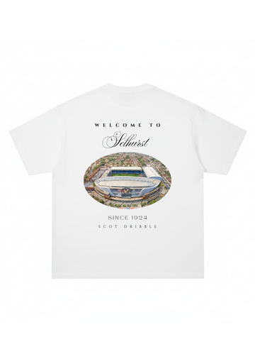 Crystal Palace FC: 'Welcome to Selhurst' White (Oversized)