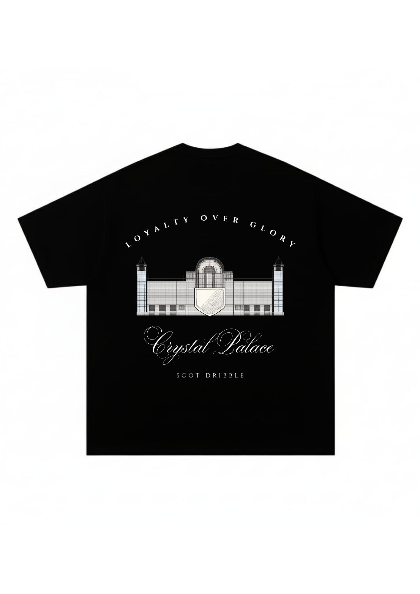 Crystal Palace FC: 'Loyalty Over Glory' Black (Oversized)