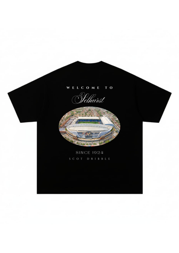 Crystal Palace FC: 'Welcome to Selhurst' Black (Oversized)