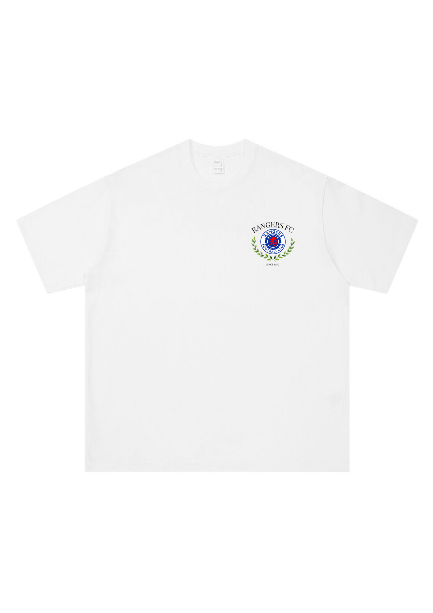 The Rangers FC "Ibrox: Since 1872" White (Oversized)