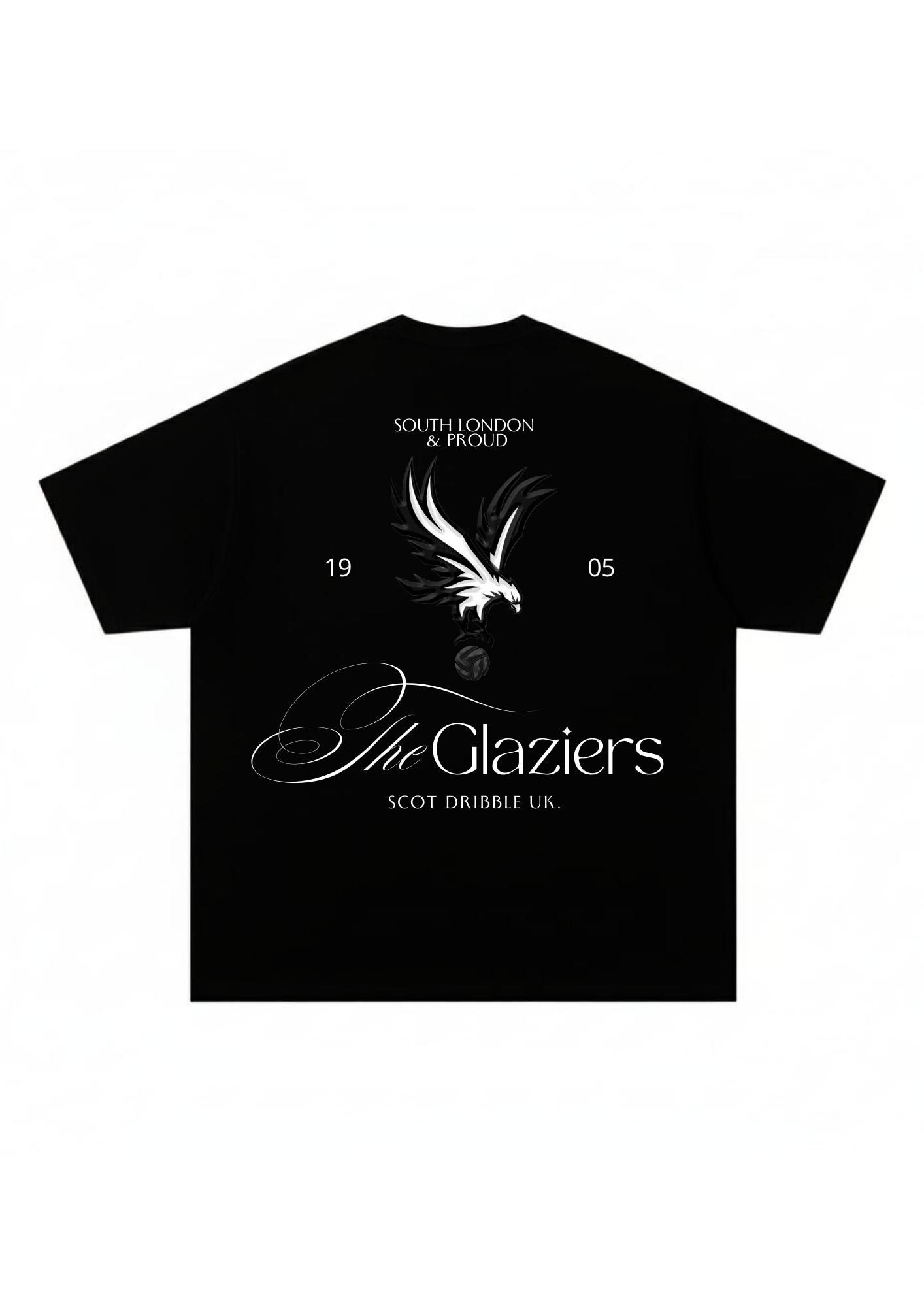 Crystal Palace FC: 'The Glaziers' Black (Oversized)