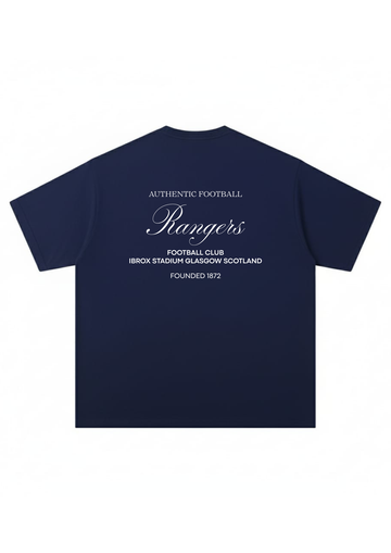 The Rangers FC "Authentic Football" Navy Blue (Oversized)