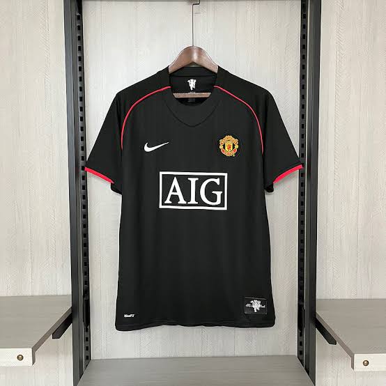 MANCHESTER UNITED BLACK I 07/08 MAN (RETRO)