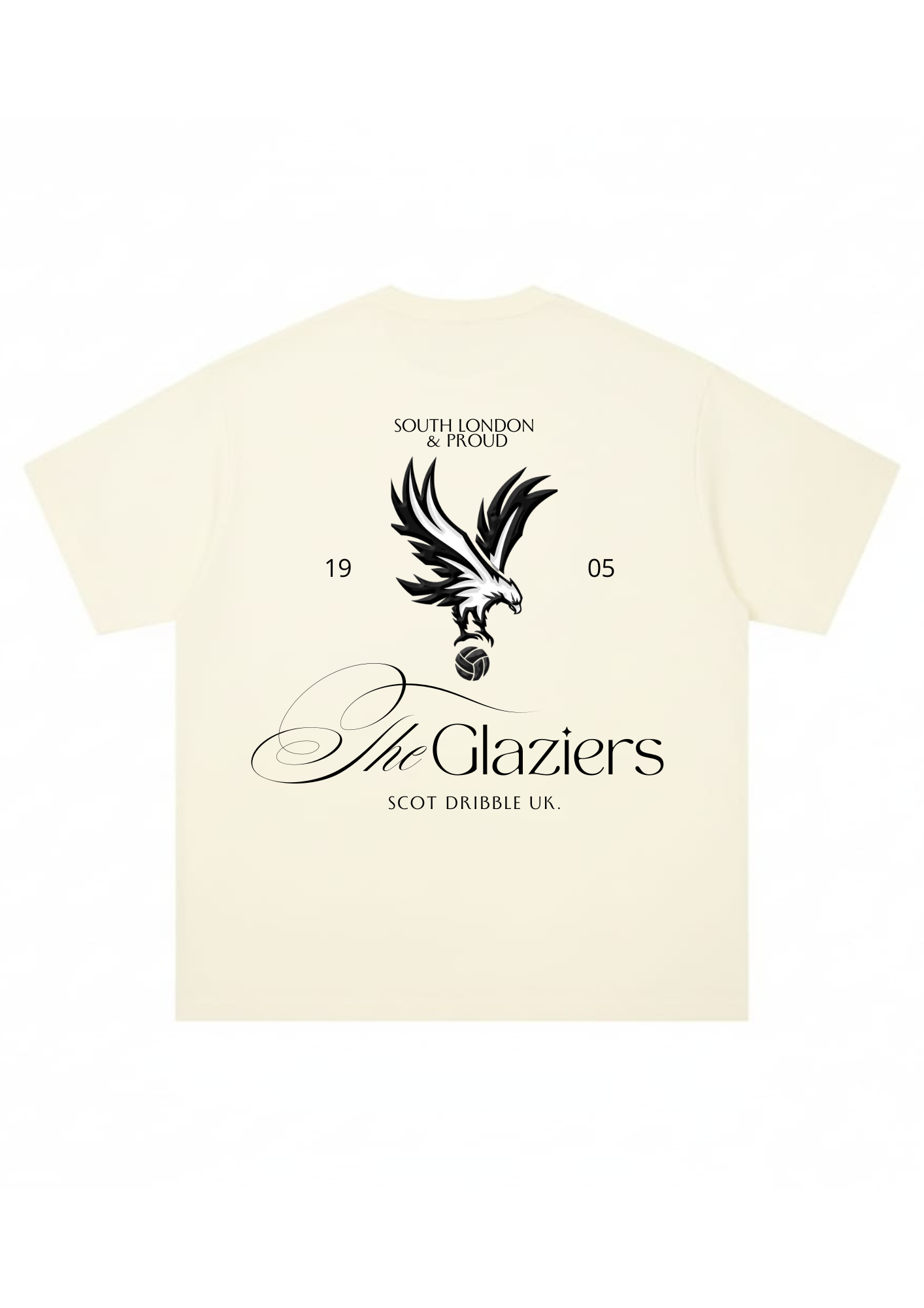 Crystal Palace FC: 'The Glaziers' Off-White (Oversized)