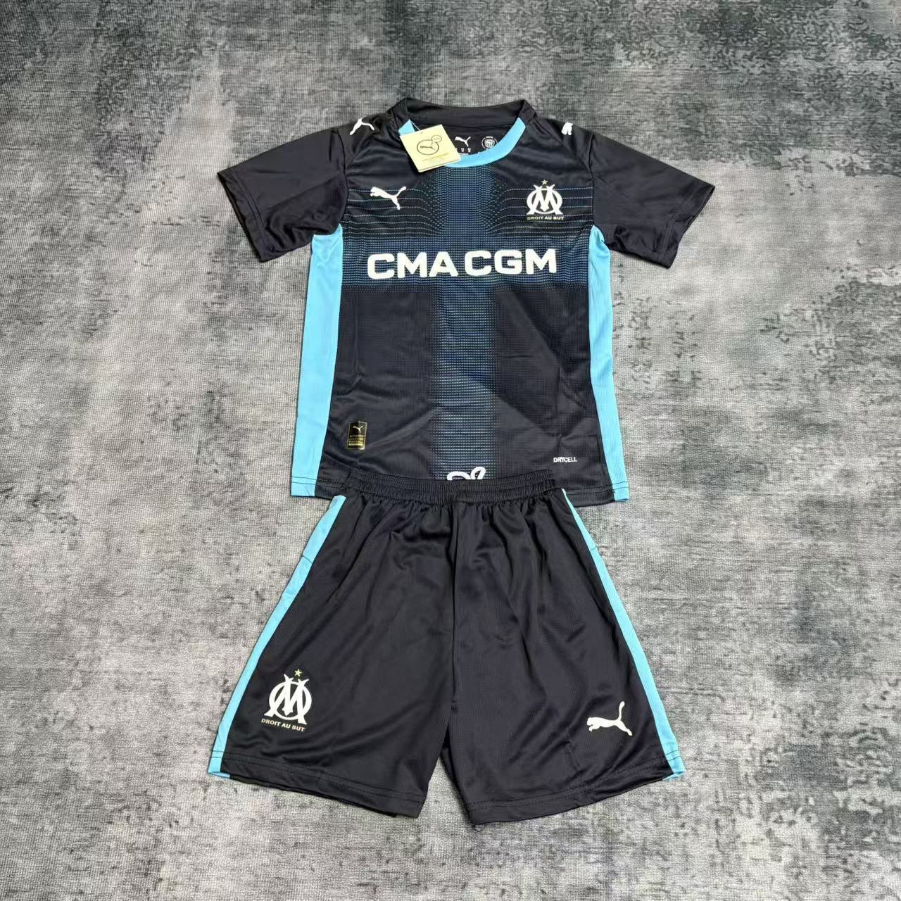 OLYMPIQUE DE MARSEILLE AWAY 25/26 CHILDREN'S SET
